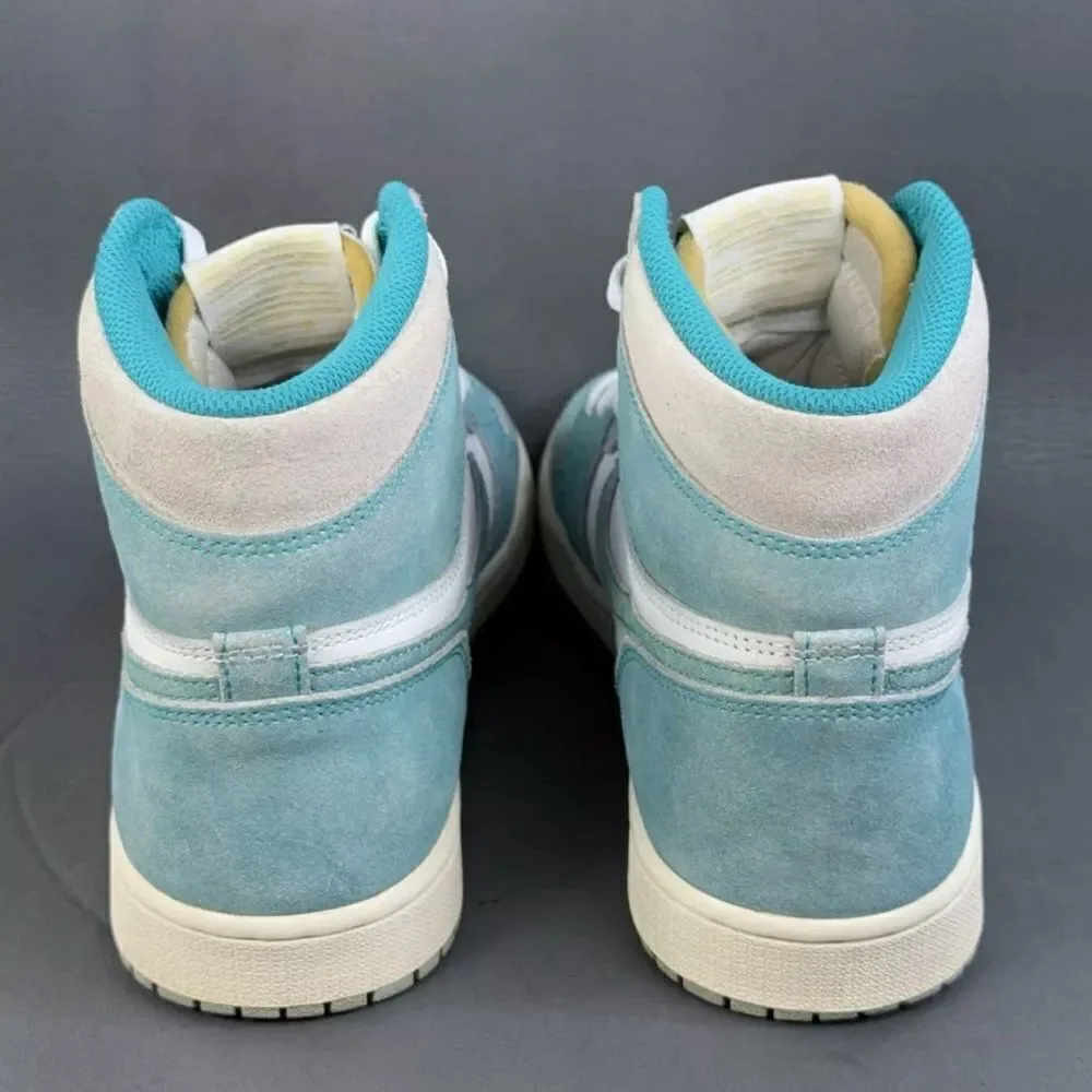 Jordan 1 Retro High Turbo Green Sneaker shoes men’s size 8.5